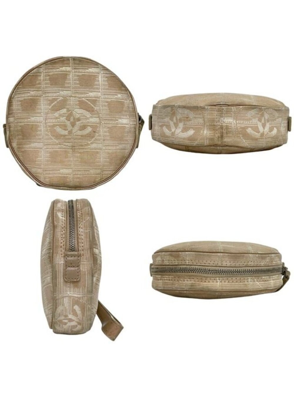 Chanel Neutral Pouch Beige New Travel - Picture 2 of 10